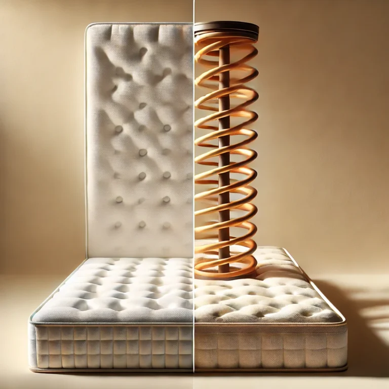 Matelas en Mémoire de Forme vs. Matelas à Ressorts